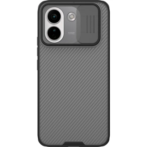 Etui z ochroną aparatu Nillkin CamShield Pro do Xiaomi Redmi Note 17 Pro Max 5G, przydymione z czarną ramką (1/6)