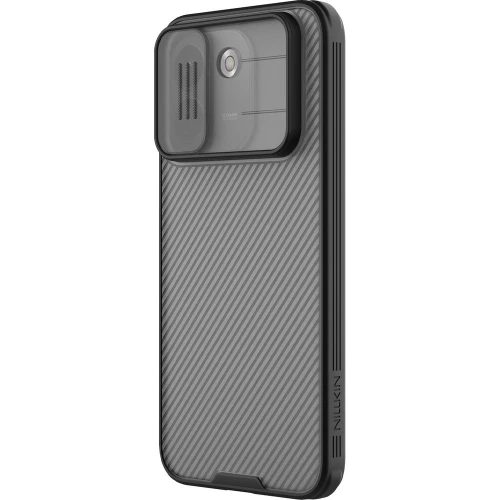 Etui z ochroną aparatu Nillkin CamShield Pro do Xiaomi Redmi Note 17 Pro Max 5G, przydymione z czarną ramką (2/6)