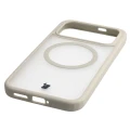 Etui z pierścieniem magnetycznym Bizon Case MatteO do Xiaomi POCO F9 Pro, przydymione-beżowe (6/7)