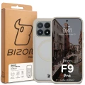 Etui z pierścieniem magnetycznym Bizon Case MatteO do Xiaomi POCO F9 Pro, przydymione-beżowe (7/7)