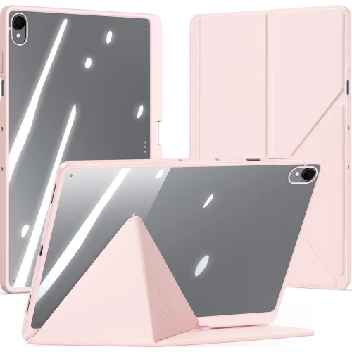 Etui z klapką Dux Ducis Magi do Galaxy Tab S12 Plus, różowe (1/12)