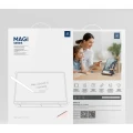 Etui z klapką Dux Ducis Magi do Galaxy Tab S12 Plus, różowe (12/12)