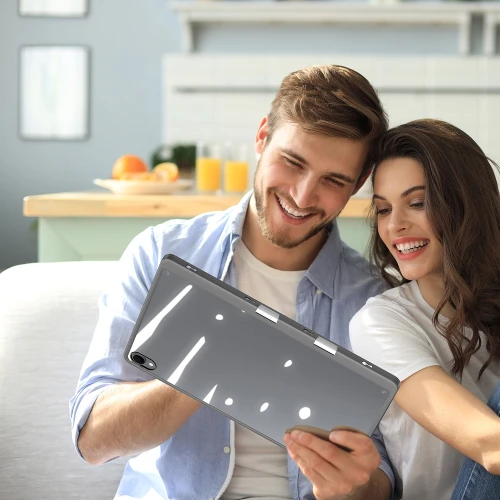 Etui z klapką Dux Ducis Magi do Galaxy Tab S12 Plus, szare (8/12)