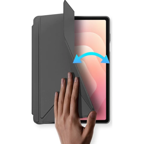 Etui z klapką Dux Ducis Magi do Galaxy Tab S12 Plus, szare (10/12)