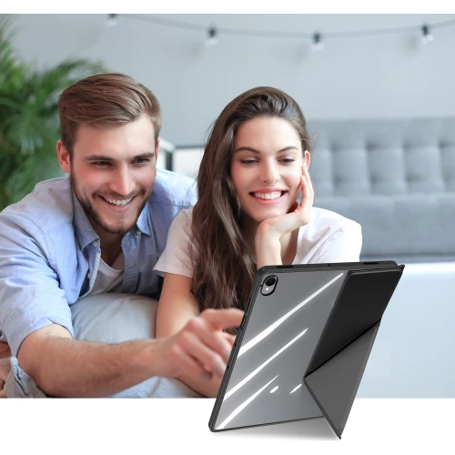 Etui z klapką Dux Ducis Magi do Galaxy Tab S12 Plus, czarne (9/12)