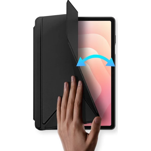 Etui z klapką Dux Ducis Magi do Galaxy Tab S12 Plus, czarne (10/12)