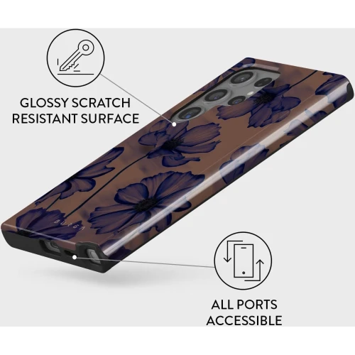 Etui Burga Tough Magnetic do Galaxy S24 Ultra, Velvet Night (4/5)