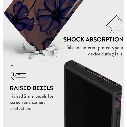 Etui Burga Tough Magnetic do Galaxy S24 Ultra, Velvet Night (5/5)