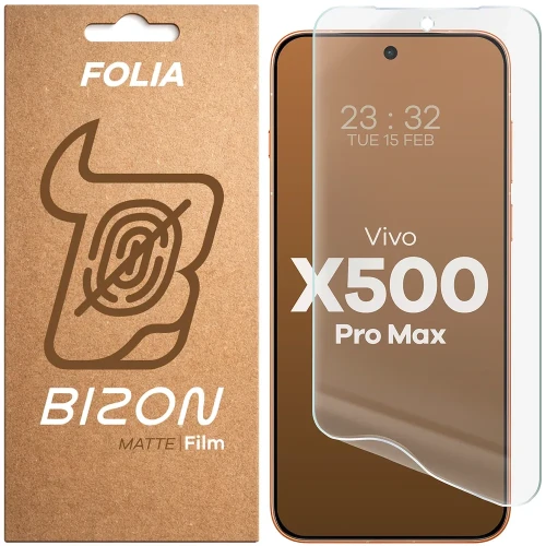 Folia matowa Bizon Film Matte do Vivo X500 Pro Max, 1 sztuka (1/5)