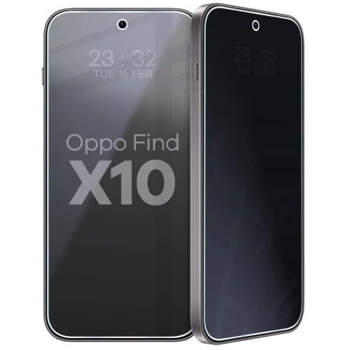 Prywatyzujące szkło hybrydowe Bizon Hybrid Shadow do OPPO Find X10, matowe (6/6)