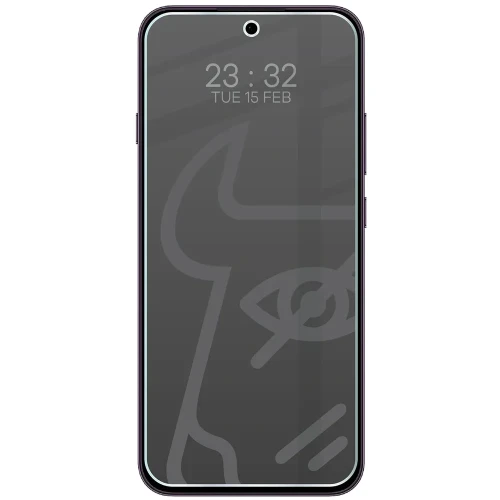 Prywatyzujące szkło hybrydowe Bizon Hybrid Shadow do Oppo Reno16 F / Reno16 FS, matowe (3/6)
