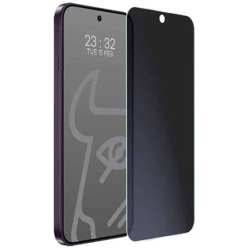 Prywatyzujące szkło hybrydowe Bizon Hybrid Shadow do Oppo Reno16 F / Reno16 FS, matowe (5/6)