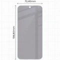 Prywatyzujące szkło hybrydowe Bizon Hybrid Shadow do OPPO Reno16 Pro, matowe (2/6)