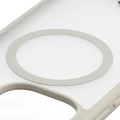 Etui z pierścieniem magnetycznym Bizon Case MatteO do Xiaomi Redmi Note 17 4G/5G, przydymione-beżowe (3/7)