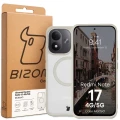 Etui z pierścieniem magnetycznym Bizon Case MatteO do Xiaomi Redmi Note 17 4G/5G, przydymione-beżowe (7/7)