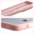 Etui z pierścieniem magnetycznym Bizon Case MatteO do Xiaomi Redmi Note 17 4G/5G, przydymione-jasnoróżowe (5/7)