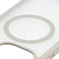 Etui z pierścieniem magnetycznym Bizon Case MatteO do Xiaomi Redmi Note 17 Pro 5G, przydymione-beżowe (3/7)