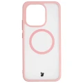 Etui z pierścieniem magnetycznym Bizon Case MatteO do Xiaomi Redmi Note 17 Pro 5G, przydymione-jasnoróżowe (2/7)