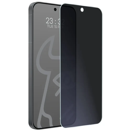 Prywatyzujące szkło hybrydowe Bizon Hybrid Shadow do Vivo X500 Pro, matowe (5/6)