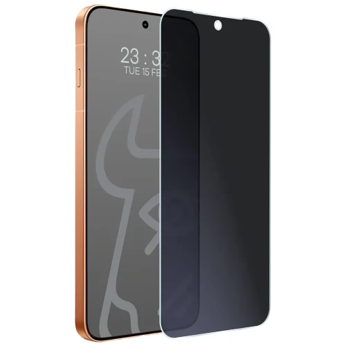 Prywatyzujące szkło hybrydowe Bizon Hybrid Shadow do Vivo X500 Pro Max, matowe (5/6)