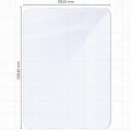 2x Szkło hybrydowe z eko aplikatorem Bizon Eplikator Tab Hybrid Mule do Apple iPad 11 A16 2025 (2/5)