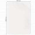 2x Folia matowa z eko aplikatorem Bizon Eplikator Tab Film Matte do Apple iPad 11 A16 2025 (2/5)