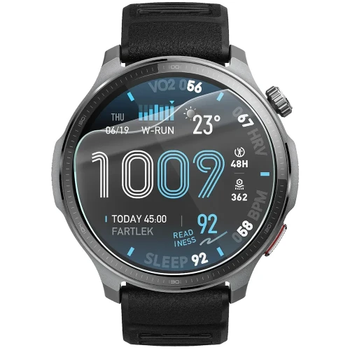 Folia ochronna na ekran zegarka Bizon Watch Film HydroFlex do Amazfit Balance 2 XT, 6 sztuk (2/5)