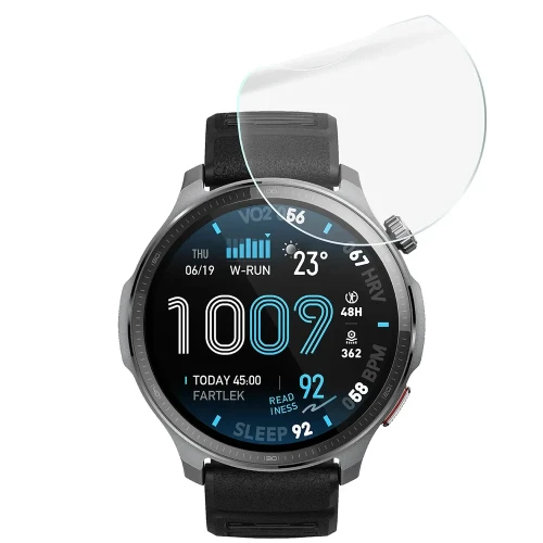 Folia ochronna na ekran zegarka Bizon Watch Film HydroFlex do Amazfit Balance 2 XT, 6 sztuk (5/5)