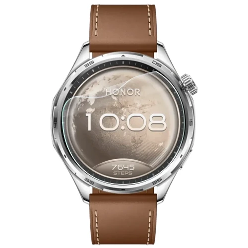 Folia ochronna na ekran zegarka Bizon Watch Film HydroFlex do Honor Watch 6, 6 sztuk (2/5)