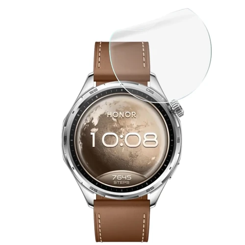 Folia ochronna na ekran zegarka Bizon Watch Film HydroFlex do Honor Watch 6, 6 sztuk (5/5)