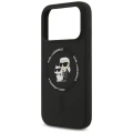 Etui Karl Lagerfeld Silicone Karl & Choupette Ring do MagSafe do iPhone 18 Pro Max / 17 Pro Max, czarne (6/8)