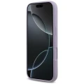 Etui Karl Lagerfeld Silicone Karl & Choupette Ring do MagSafe do iPhone 18 Pro / 17 Pro, fioletowe (5/8)