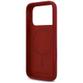 Etui Karl Lagerfeld Silicone Karl & Choupette Ring do MagSafe do iPhone 18 Pro / 17 Pro, czerwone (7/8)