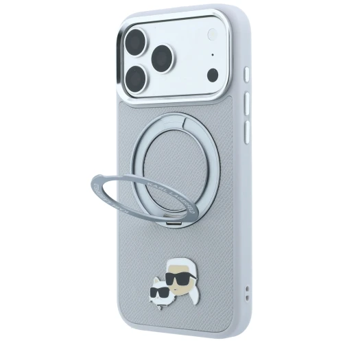 Etui Karl Lagerfeld  do iPhone 18 Pro Max / 17 Pro Max, szare (1/7)