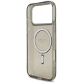 Etui Guess IML Glitter Pearl Strap do MagSafe ze smyczką do iPhone 18 Pro Max / 17 Pro Max, czarne (8/8)