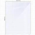 2x Szkło hybrydowe z eko aplikatorem Bizon Eplikator Tab Hybrid Mule do Apple iPad Pro 13 M5 2025 (2/5)