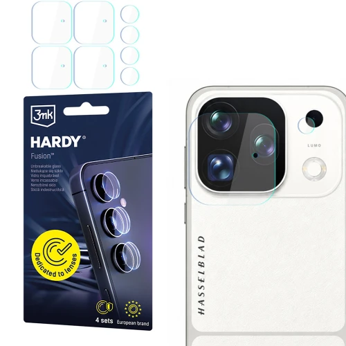4x Szkło hybrydowe na soczewki aparatu, 3mk Hardy Fusion Lens Protection do OPPO Find X10 Pro Max (1/9)