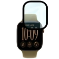 Szkło hybrydowe Bizon Watch Glass Edge Hybrid dla Apple Watch Series 12 42mm, czarne (5/5)