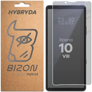 Prywatyzujące szkło hybrydowe Bizon Hybrid Shadow do Sony Xperia 10 VIII, matowe