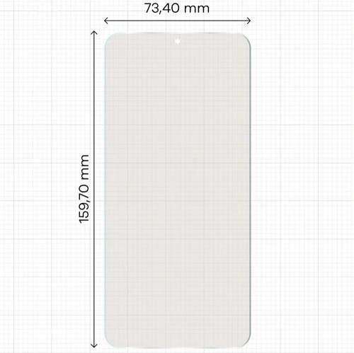 Folia matowa Bizon Film Matte Duo do Galaxy A18 4G, 2 sztuki (2/5)