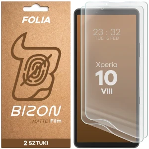 Folia matowa Bizon Film Matte Duo do Sony Xperia 10 VIII, 2 sztuki