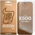 Folia matowa Bizon Film Matte Duo do Vivo X500 Pro Max, 2 sztuki (1/5)