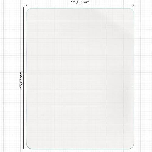 2x Folia matowa z eko aplikatorem Bizon Eplikator Tab Film Matte do iPad Air 13" M4 2026 / M3 2025 (2/5)