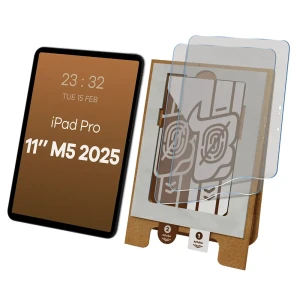2x Folia matowa z eko aplikatorem Bizon Eplikator Tab Film Matte do Apple iPad Pro 11 M5 2025
