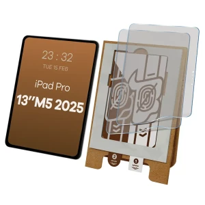 2x Folia matowa z eko aplikatorem Bizon Eplikator Tab Film Matte do Apple iPad Pro 13 M5 2025