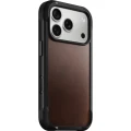 Etui ze skóry naturalnej Nomad Rugged Leather Horween Series do MagSafe do iPhone 18 Pro / 17 Pro, rustykalne brązowe (1/7)