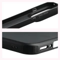 Etui Bizon Case Angelo do OPPO Find X10 Pro Max, przydymione z czarną ramką (4/6)