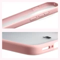 Etui Bizon Case Angelo do Vivo X500 Pro Max, półprzezroczyste z jasnoróżową ramką (4/6)