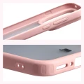 Etui Bizon Case Angelo do OPPO Find X10 Pro Max, półprzezroczyste z jasnoróżową ramką (4/6)