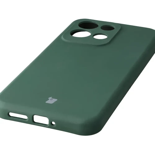 Silikonowe etui Bizon Soft Case do Xiaomi Redmi 17 4G/5G, ciemnozielone (3/7)